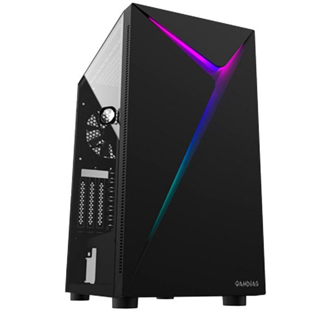 Gabinete Gamer Gamdias ARGUS E4 Elite Cristal Templado