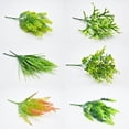 thumbnail image 3 of Nvzi 10 paquetes de pequeñas plantas artificiales falsas para decoración de interiores, para el hogar, la oficina, el baño, la granja, 3 of 3