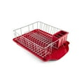 Farberware Professional 3piece Dish Rack Set in Red