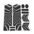 thumbnail image 4 of Mountain Bike Stickers, Five-star Bike Frame Protection Tape Protective High Impact Resistance  For  Frame Protection For Mountain Bike, 4 of 8