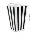 thumbnail image 2 of Tineasur Popcorn Containers Movie Night Black 12Pcs, 2 of 8