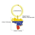 thumbnail image 5 of YIEMEEN Venezuela Map Flag Charm Keychain Jewelry for Home Car Keys Attachment, 5 of 12