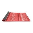 thumbnail image 2 of Ahgly Company Indoor Rectangle Abstract Red Modern Area Rugs, 2' x 4', 2 of 4