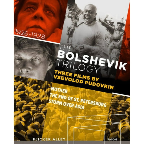 The Bolshevik Trilogy: Three Films by Vsevolod Pudovkin (Blu-ray), Flicker Alley, Drama