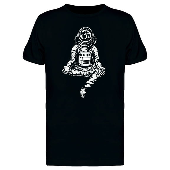 Spacesuit Yoga Gestures T-Shirt Men -Image by Shutterstock, Male 3X-Large