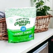 Charlie's Soap, Laundry Powder 300 Loads, Fragrance Free, 8 lbs, 1 Pack
