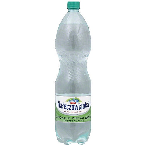 Naleczowianka Carbonated Mineral Water, 1.5 l, (Pack of 6) by