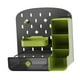 thumbnail image 3 of Organizador de tablero de clavija de escritorio con cajón, tarjetero de gran capacidad, portalápices con accesorios para niños, adultos, oficina, sala Negro, 3 of 7