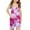 Red, variant on Aofany Girls Summer Jumpsuit Sleeveless Casual Tie-dye One Piece Romper Loose Fit Summer Spaghetti Strap Overalls Shorts Jumpsuit with Pockets 5-14 Years