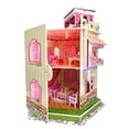 thumbnail image 3 of Puzzle 3D Dollhouse Sourcingbay Rooftop Romance con luz LED, 3 of 9