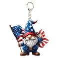 thumbnail image 1 of Independence Day Four Dwarfs 2D Flat Acrylic Car Pendant Decoration for Rearview Mirror, 1 of 6