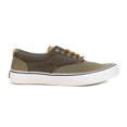 thumbnail image 1 of Sperry Men's Striper II CVO Waxy Canvas Olive Sneakers STS23464<span> - </span>15, 1 of 1