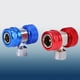thumbnail image 2 of R134a Conector de acoplamiento rápido Reemplazo para automóvil, 2 piezas R134A AC Aire acondicionado Acoplador rápido ajustable Conector adaptador altobajo conectores de gas múltiple Ecomeon no, 2 of 6