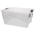 thumbnail image 1 of Greenmade 675374 InstaView Récipients de Stockage en Plastique Transparent de 45 Qt, 4 Boîtes, 1 of 6