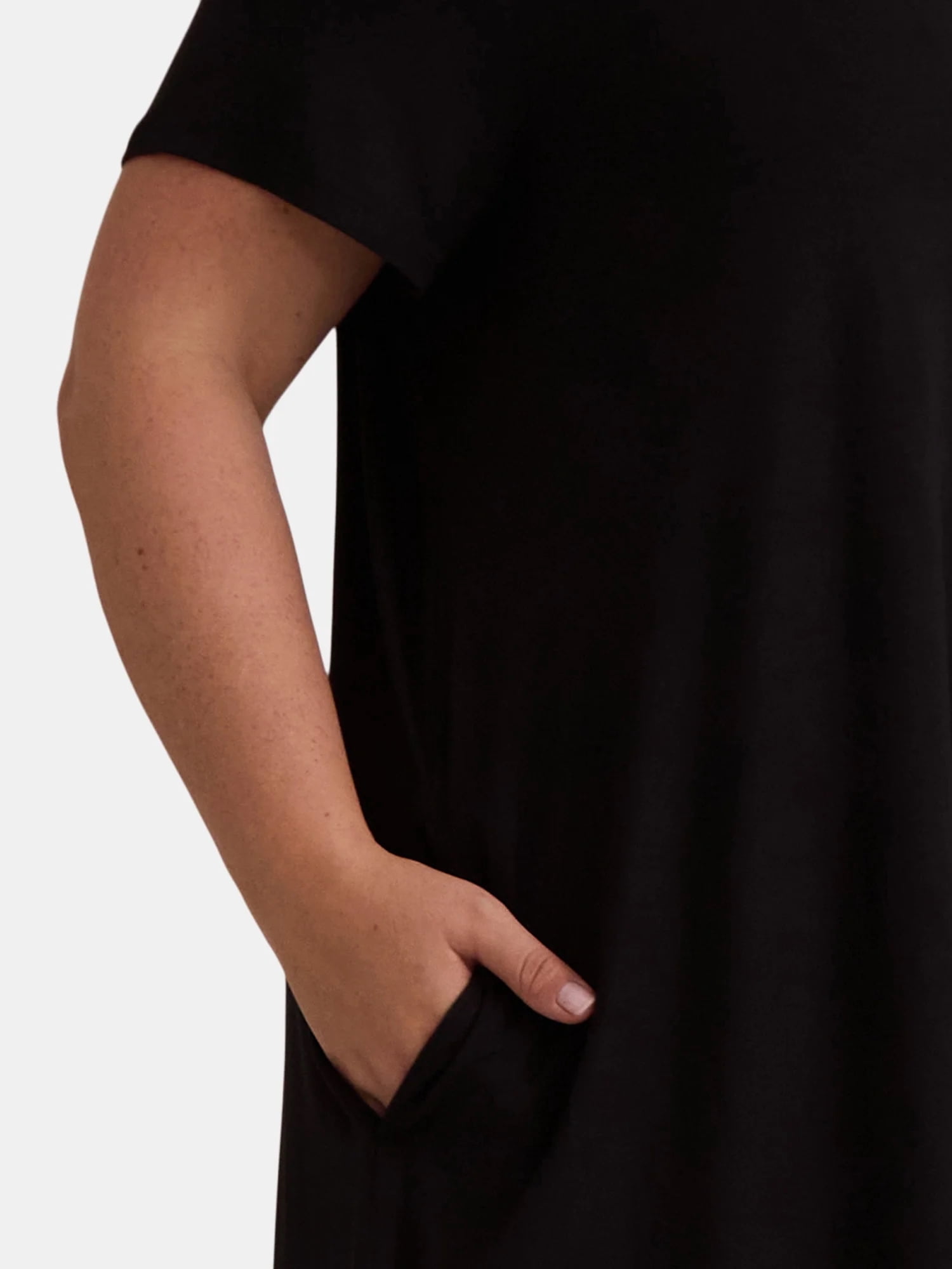Terra & Sky Women's Plus Swing Knit Dress, Sizes 0X-5X