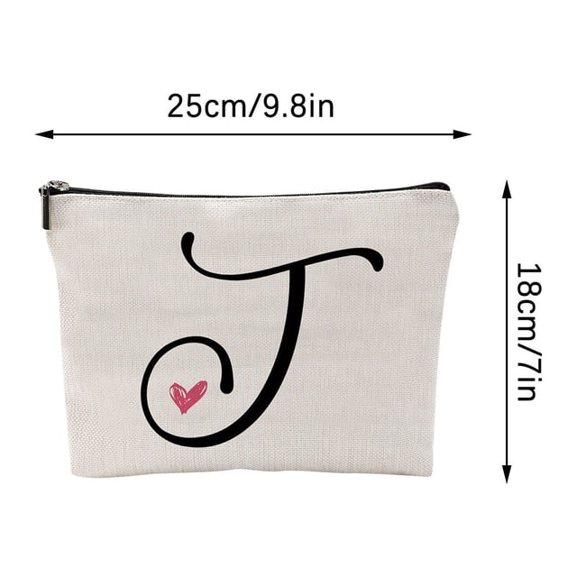Gifts for Girlfriend,Makeup Case Toiletry Bag with You Send Love Message, Friend Presentation