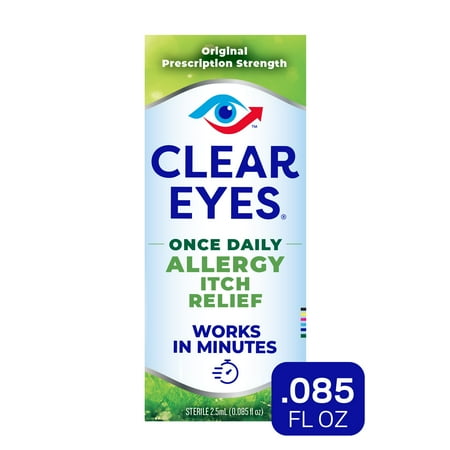 expires 05/2023Clear Eyes Once Daily Allergy Relief Lubricant Eye Drops - 0.085 fl oz