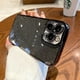 thumbnail image 1 of Funda azul con revestimiento cuadrado brillante para iPhone 14 13 Pro Max 11 12 Mini XR X XS Max 6 7 8 Plus SE 2020, funda transparente a prueba de golpes Tan Jianjun unisex, 1 of 2