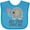 Turquoise, variant on Inktastic My Gigi Loves Me Grandchild Boys or Girls Baby Bib
