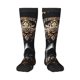 thumbnail image 1 of Balery Gold Pattern Black Skull Calcetines novedosos Calcetines deportivos Calcetines hasta la rodilla Calcetines de algodón Calcetines originales y geniales, 1 of 6