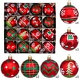 thumbnail image 2 of 16PCS Christmas Balls Ornaments Set, Christmas Decorations Indoor, 2.36" Christmas Ornaments for Tree Glittering Hanging Christmas Tree Decorations Red Green Christmas Ornaments Balls for Xmas Party, 2 of 3