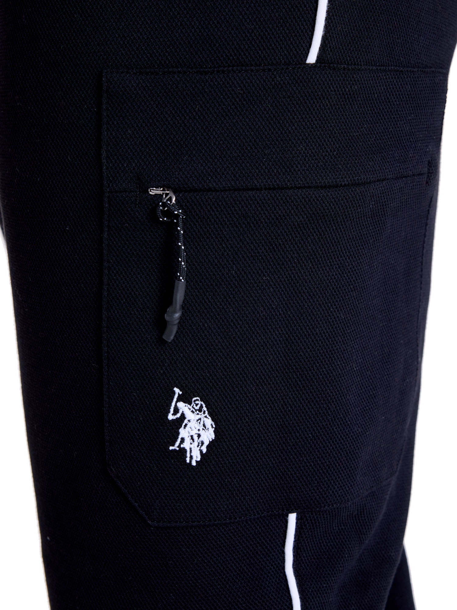 U.S. Polo Assn. Men's Modern Sport Jogger Pants with Piping