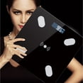 thumbnail image 2 of Digital Bathroom Scale, Slim Body Scale With High Precision Sensor, Smart Scale With Stepping Technology, Black, 2 of 5