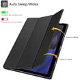 thumbnail image 5 of DTTO Case for Samsung Galaxy Tab A8 10.5 inch 2022, Premium PU Leather Tri-Fold Stand Cover with Hard Shell for Galaxy Tab A8 [Auto Wake/Sleep, Ultra Lightweight & Multiple Viewing Angles]- Black, 5 of 7
