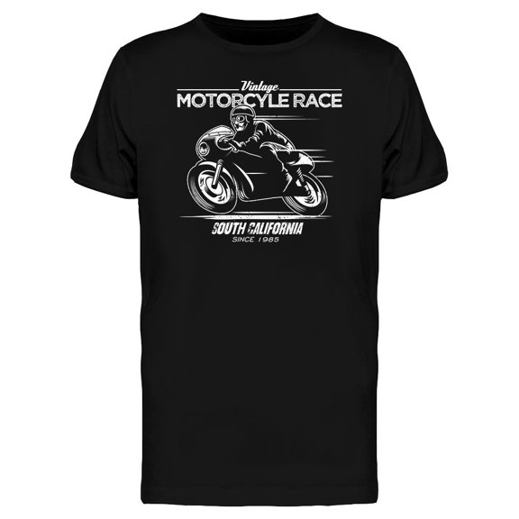 Motorcycle Race Vintage Tee Men's -Image by Shutterstock