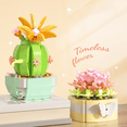 thumbnail image 3 of GZBrick Succulent Building Sets Not Compatible with Lego Flowers Mini Bonsai Blocks for Adults Girls, 3 of 9