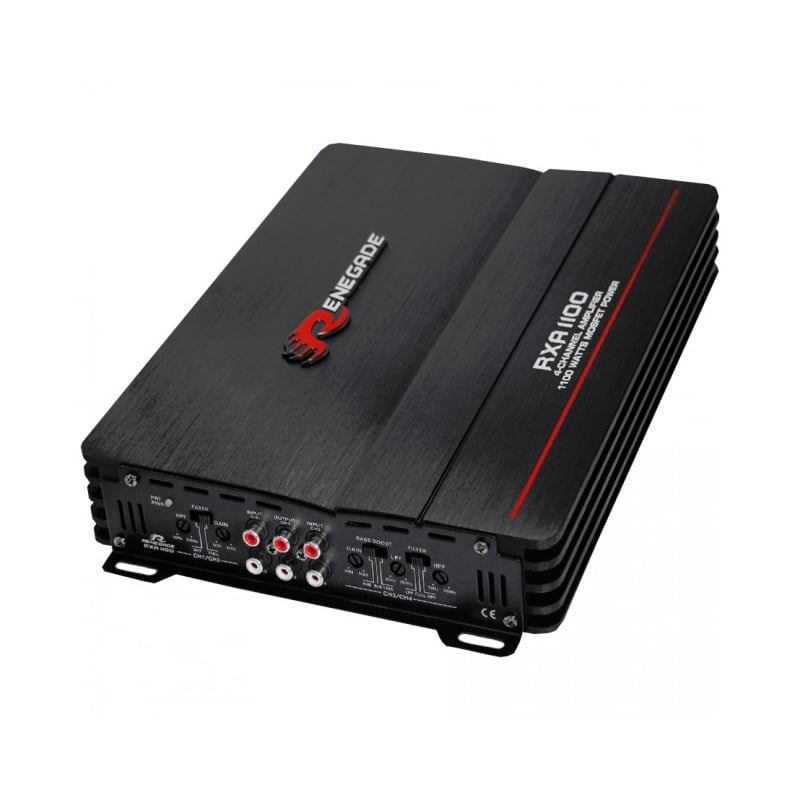 Renegade RXA1100 Class AB Analog Amp 4Channel 1100 Watts