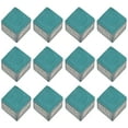 thumbnail image 3 of Miangastore 12Pcs Cue Stick Wiping Powder Pool Table Cue Chalk Billiards Playing Accessories, 3 of 8