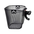 thumbnail image 5 of AlveyTech Universal Front Wire Basket with Quick-Release Mounting Hardware for Bicycles and Scooters - Large Bicycle Baskets with Quick Release Attachment for Bike and Scooter, Fits 1" Diameter Bar, 5 of 9