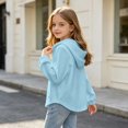 thumbnail image 6 of Zorckvet Girls Sweatshirts for Casual Wear - Fleece, Hooded Design, 6 of 8
