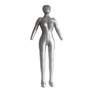 inflatable female mannequin full size dress form with head amp inflatable dress form