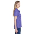 thumbnail image 3 of Devon & Jones DG20W Women's CrownLux Performance Plaited Polo-Grape-XL, 3 of 3