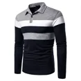 thumbnail image 4 of Playera Hombre Tipo Polo Manga Larga Moda Franjas, 4 of 8