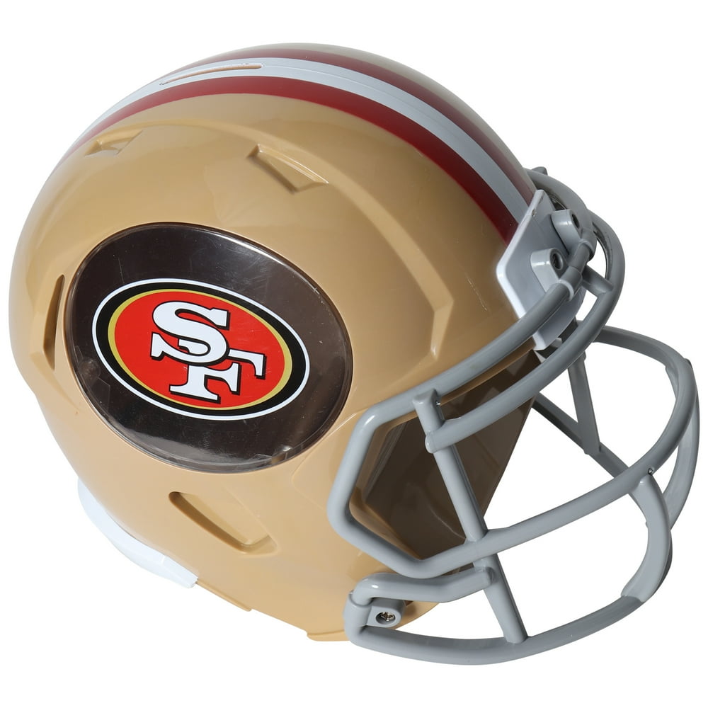 Forever Collectibles NFL Mini Helmet Bank, San Francisco 49Ers