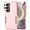 [Cute Pink], variant on for Samsung Galaxy S24 Case with Tempered Glass Screen Protector & Camera Lens Protector,Heavy-Duty Tough Rugged Slim Shockproof Phone Case for Galaxy S24 (6.2", 2024)[Purple/Black]