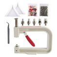 thumbnail image 4 of AMLESO Main Machine à Sertir des Perles Outil de Sertissage Rivet Fixation Machine Manuelle de Perles Multicolore, 4 of 8