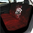 thumbnail image 3 of Uorisanigo Skull Floral 14 Pieces Car Accessories Set with Auto Seat Covers and Car Headrest Cover and Steering Wheel Cover Armrest Cover Cars Seat Belt Pads Comfortable Suitable for Cars SUVs, 3 of 6