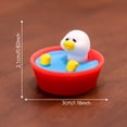 thumbnail image 3 of 5 Pcs Canards Blancs Miniatures - Accessoires de Bureau pour Salle de Jeux d'Enfants, 3 of 5