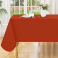 thumbnail image 1 of Rectangle Table Cloth x Wipeable Vinyl Tablecloths Protector Oil Spill Proof Plastic Table Cover for Dining Picnic Camping Outdoor, 1 of 5