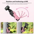 thumbnail image 4 of Soporte Magnético AMAZEAR para DJI Osmo Pocket 3 Rosa 180°, 4 of 9