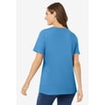 thumbnail image 2 of Woman Within Plus Size Perfect Short-Sleeve Scoopneck Tee, 2 of 6