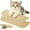 2, variant on Interactive Catnip Chew Toy with 6000mg Organic Catnip, Soft Sisal Material Indoor Kitten Scratching and Kicker Toys, Drives Bored Cats Crazy with Fun Interactive Chew (1, M(3.54 × 11.42 in))