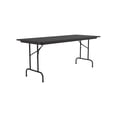 thumbnail image 2 of Correll Folding Table 60"" x 30"" Black (CF3060TF-07), 2 of 4