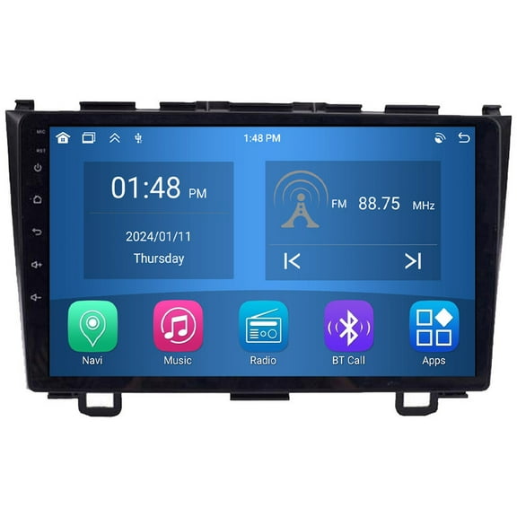 RoverOne 4 64GB Car Stereo CarPlay GPS Navigation Bluetooth for Honda CRV CR-V 3 RE 2006-2012 Android Touch Screen Player