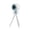 C, variant on Portable Stroller Mini Fan, Small Rechargeable Personal Fan, Baby Travel Essentials for Wagon, Car Seat, Treadmill, Battery Powered Biking Gear Accessories, 90掳 Oscillation , 3-Speed, Display