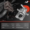 thumbnail image 2 of A-Premium Brake Caliper Assembly Compatible with Audi A3 Volkswagen Beetle Eos Golf GTI Passat 2010-2016 Rear Driver Side, 2 of 8